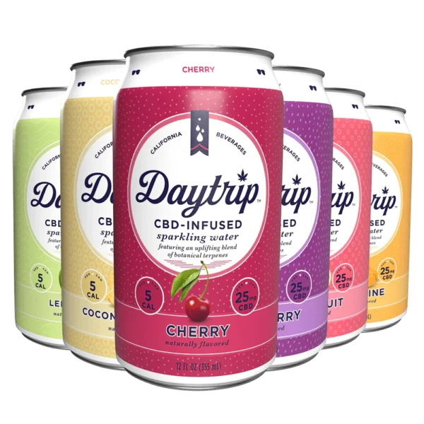 DayTrip  CBD Infused Sparkling Water 25mg (6 flavors)