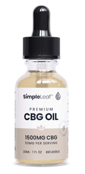 Simple Leaf CBG Oil (1500mg 30ml)